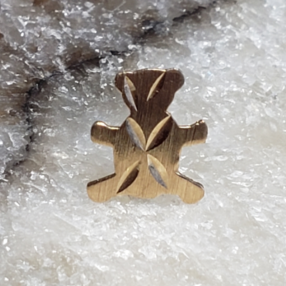 Mini Teddy Bear Earring (1)